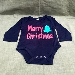 New! Merry Christmas Baby Onesie